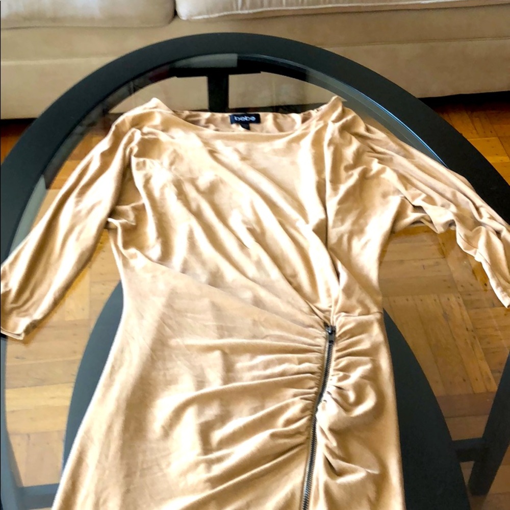 Bebe Suede Dress